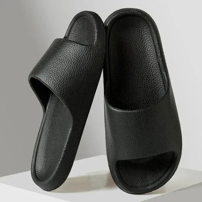 OligMen-Sandales à semelle souple pour hommes, tongs pour hommes, pantoufles de douche confortables, chaussures de couple, document solide, simple, extérieur