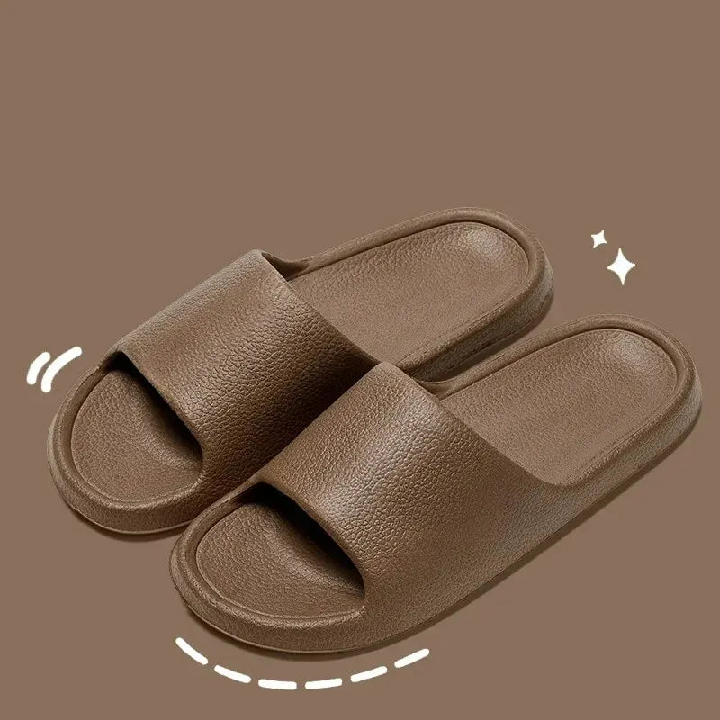 OligMen-Sandales à semelle souple pour hommes, tongs pour hommes, pantoufles de douche confortables, chaussures de couple, document solide, simple, extérieur